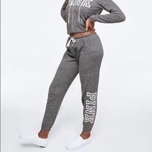 PINK Everyday Lounge Classic Pant - Gray xs
